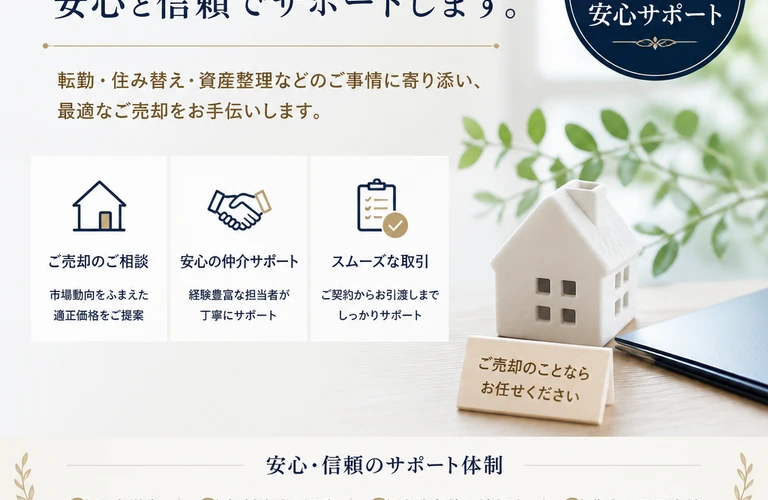 転勤に伴う自宅売却！安心の仲介サポートでスムーズな移動を実現｜愛媛県松山市の不動産なら株式会社アロー不動産