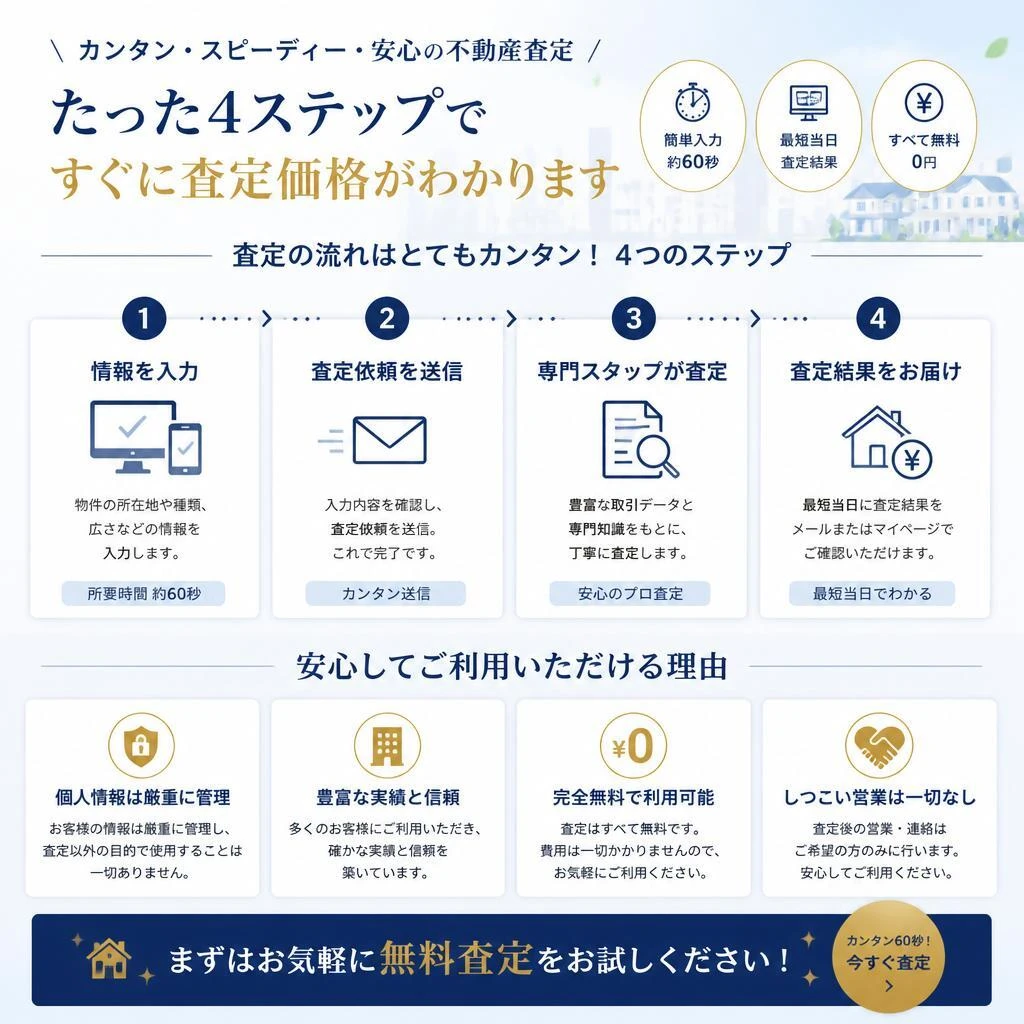 4. 不動産査定の流れ
