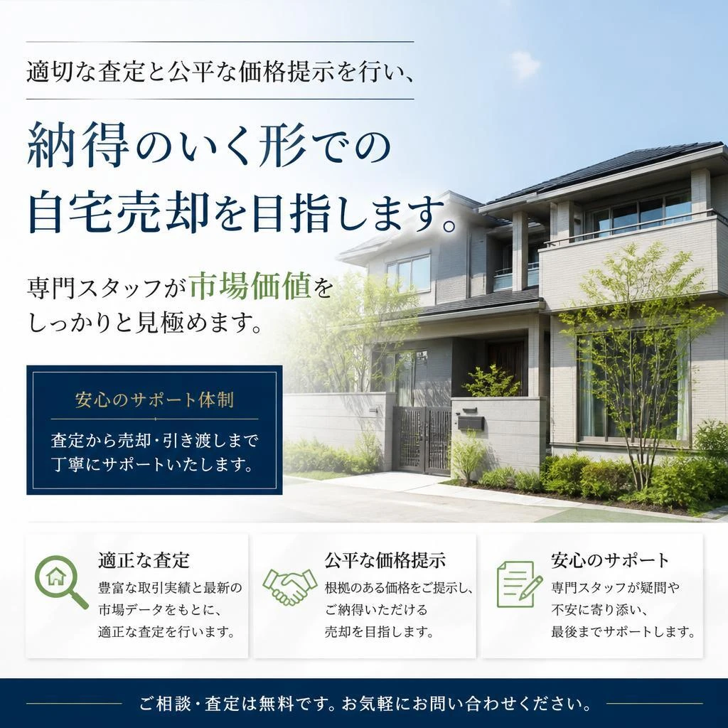 査定と価格提示の透明性