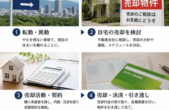 転勤による自宅売却！安心仲介で売却サポート｜愛媛県松山市の不動産なら株式会社アロー不動産