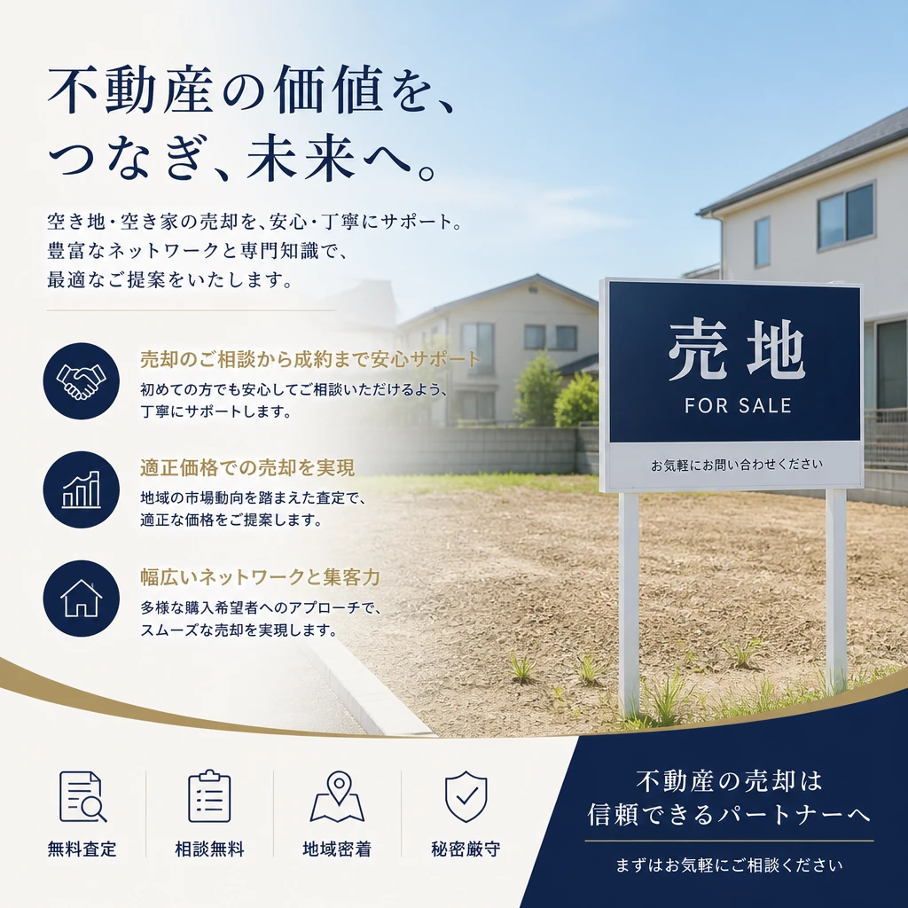 松山市で遊休不動産をスムーズに売却、効果的な仲介サポートで安心を提供