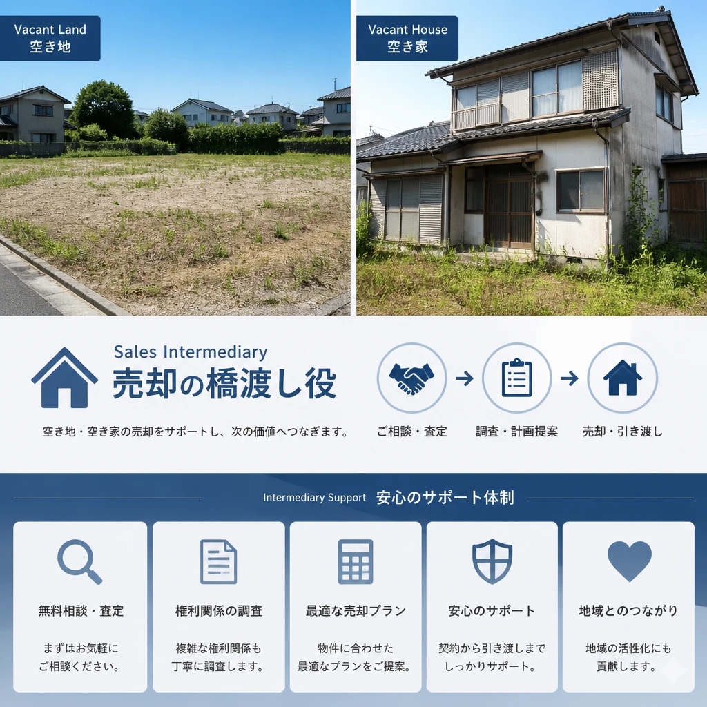 松山市の空き地・空き家を活かす！地域密着でのサポートと売却仲介を実現します