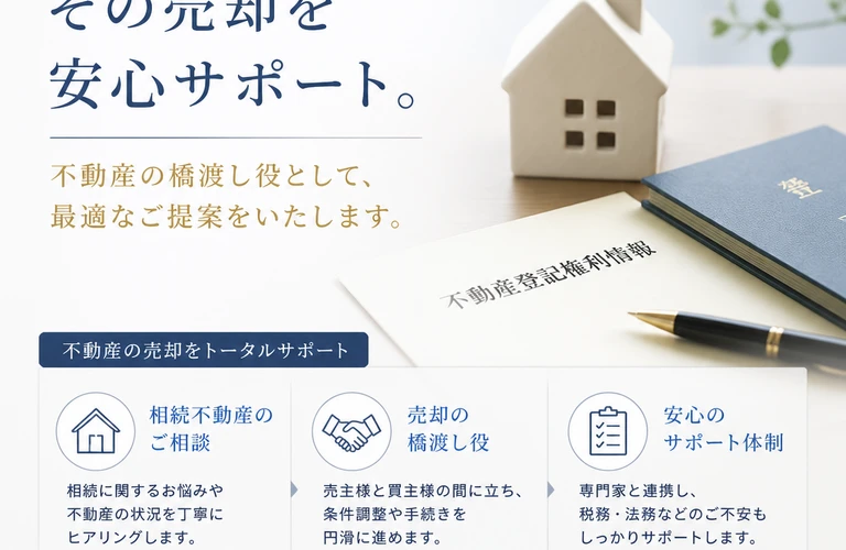 相続した不動産の売却！スムーズな仲介サポート｜愛媛県松山市の不動産なら株式会社アロー不動産