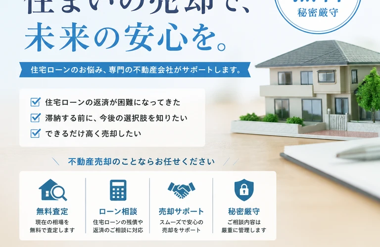 住宅ローンの支払いが厳しいと感じたら！自宅売却という選択肢｜愛媛県松山市の不動産なら株式会社アロー不動産