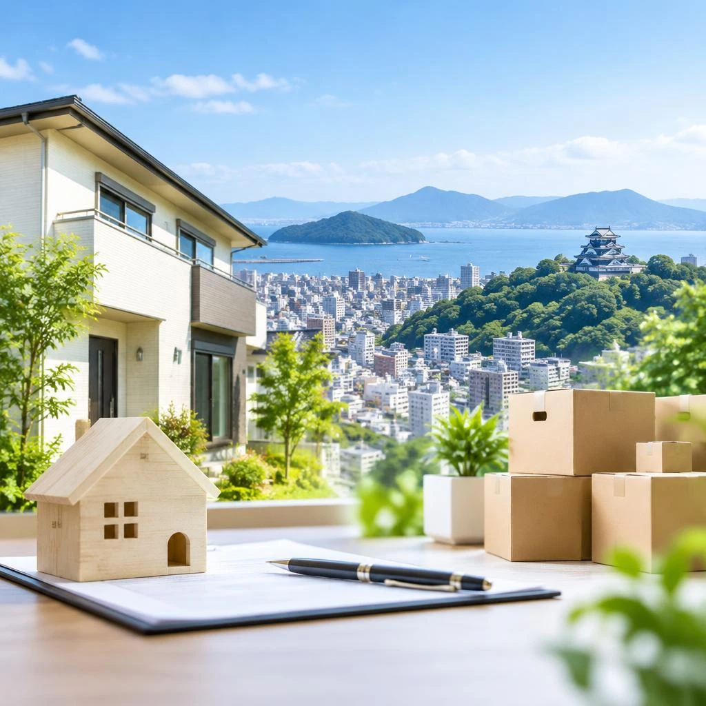 住み替えを、もっとスムーズに。松山市の自宅売却は、査定から早期売却・買取まで株式会社アロー不動産にお任せください。