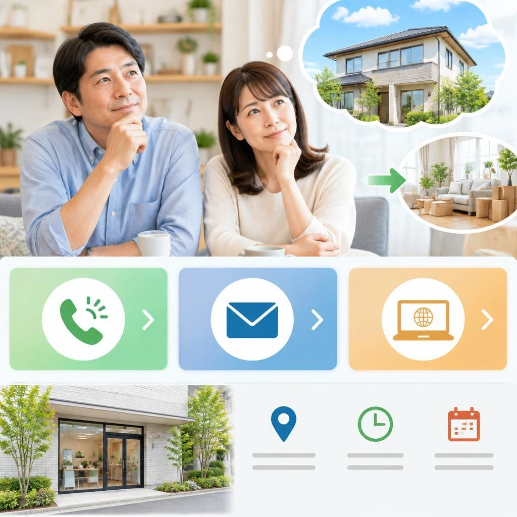 まずは査定・相談から。次の暮らしへの準備を始めませんか？